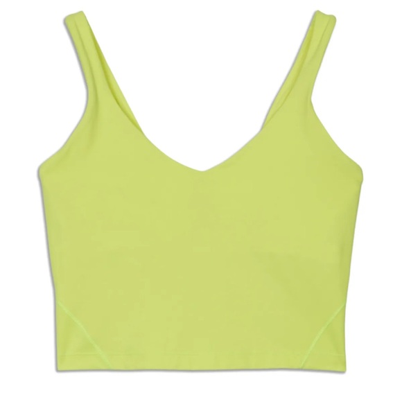 Yellow Lululemon Align Top Size 6 - Picture 1 of 5